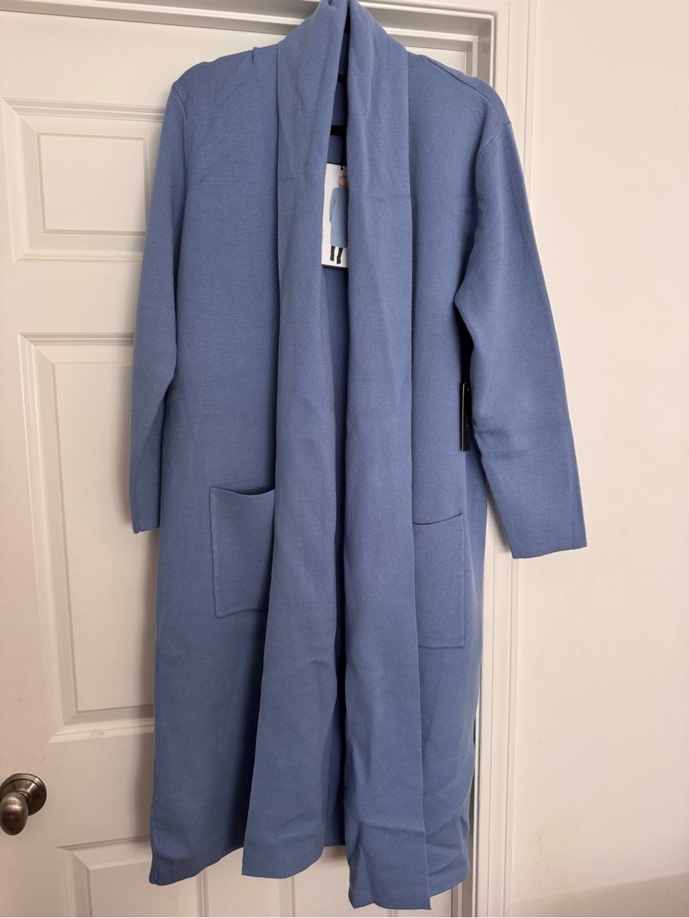 NWT MAX Sport blue Della Robia sweater coat XL